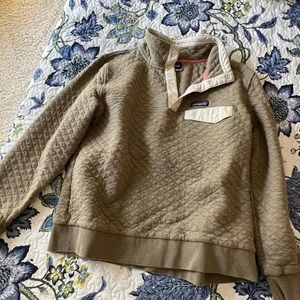 Patagonia Quarter Button Up Sweatshirt